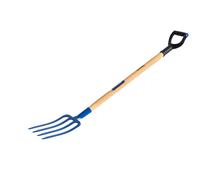Fourchette à graver avec manche en bois 4 dents BIG