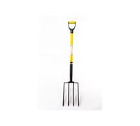Fourche à Bêcher Pour Jardin Suan 4 Dents Manche En Fibre De Verre Poignée Confort Robuste Et Ergonomique Vert Et Noir Trendyflair