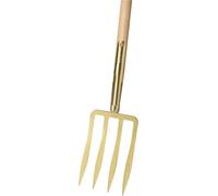 Fourche à bêcher version légère avec 4 dents de lance longueur des dents 250 mm légère avec 4 dents à lance IDEAL