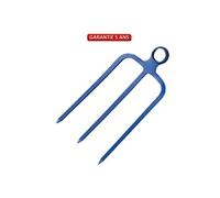 Fourche à fumier à douille - manche 135 courbe - 32x24 cm
