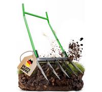 Fourche à piquer de 50 cm avec manche, idéale pour travailler les sols durs