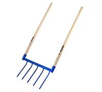 Fourche aératrice 5 dents courbes REVEX emmanchée - 130372