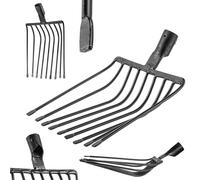 Fourche funéraire KADAX sans manche, fourche à pommes de terre, fourche en pi...