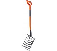 Fourche supérieure KADAX 9 dents pour pierres, gravats de construction