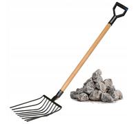 Fourches à Pignon KADAX 9 Dents, Solide Jardinage Métal 129 cm