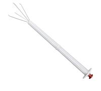 Fourchette à cornichon - Pince à cornichons à 4 broches, cueillette de cornichons en acier inoxydable | Pince à cornichons et poivrons simples, outil de fourchette à cornichon à long terme, outil de