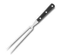 Fourchette à viande PLUTON 15 cm, rivets en acier inoxydable, noir, Lion Sabatier