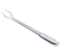 Fourchette de barbecue en acier inox 50 x 6,9 cm Épaisseur 1,5 mm