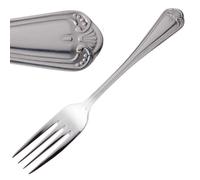 Olympia Jesmond Lot de 12 fourchettes de table en acier inoxydable 18/0 197 mm