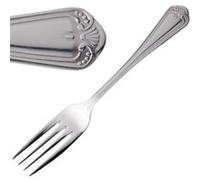 Olympia Jesmond Lot de 12 fourchettes de table en acier inoxydable 18/0 197 mm