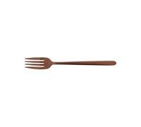 Fourchette de table Anuradha cuivre (lot de 6) - Jean Dubost - Cuivre / Bronze - Acier Inoxydable (inox)