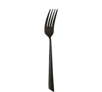 Fourchette de table monobloc Delta black inox (lot de 6)