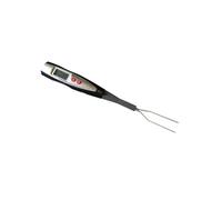 Cuisinart Fourchette de température numérique avec Del | Thermomètre à Viande programmable pour BBQ, intérieur/extérieur, avec sonde intégrée pour Cuisson précise des Aliments (EU Version)