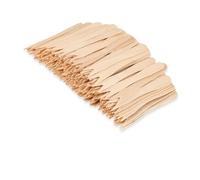 Fourchette des Frites en Bois,200 Pièces Ourchettes à Cocktail de Bois,Pic de Fruit en Boiss,Fourchettes en Boiss Fourchettes à Apéritif,Pique A Pero pour Pique Nique,Fruits,Pâtisserie,Camping (85MM)