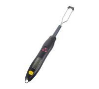 Fourchette Électronique de Température Bbq Modèle 206 Affichage | Mesure Précise de Chaleur, Acier Inoxydable et Abs, Piles Aaa Non Incluses, Noir