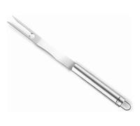 Lacor - 60261 - Fourchette BBQ, acier inoxydable, manche ergonomique, passe au lave-vaisselle, 43,5 cm, inox