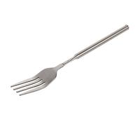 Fourchette extensible, BBQ Télescopique Extensible Dîner Fruits Dessert Barbecue Grillage À Long Poignée Table Ware En Acier Inoxydable Coutellerie Ustensile