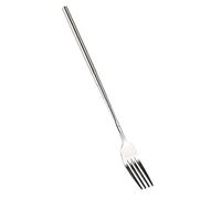 Fourchette Extensible, Fourchette Télescopique à Long Manche pour Barbecue - S'étend Jusqu'à 25 Pouces, Couverts en Acier Inoxydable pour Dessert aux Fruits