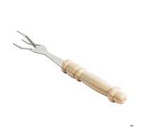 Fourchette pomme de terre manche en bois de buis - Roger Orfevre - - Acier Inoxydable (inox)