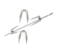 Fourchettes Rotatives à Dinde en Acier Inoxydable, 1 Set | Insertion et Retrait Faciles, Réglage par Vis Moletée, Résistant à Chaleur, Argenté