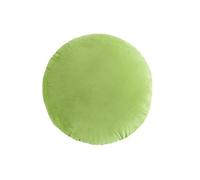 Fouriding Coussin Rond de 45 cm, Doux Coussin Rond en Polaire Néerlandaise pour Salon, Canapé, Lit, Chaise, Sol, Voiture, Canapé, Décoratif (Vert)