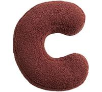 Fouriding Coussins de Lettres en Peluche Alphabet Anglais Coussin Décoratif pour Chambre d'enfant Coussin Décoratif pour Chambre d'enfant Coussin Décoratif pour Plancher de Voiture (C)
