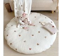 Fouriding Tapis de Jeu pour Enfants,Tapis de Gymnastique pour Aactivités Baby Tapis de Sol pour Chambre d'enfants Décoratif (Ours)