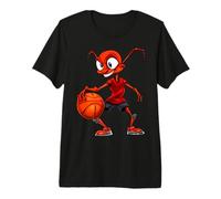 Fourmis Basketball/Basketballer Ameise T-Shirt Haut de Gamme