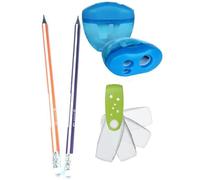FOURNITURES SCOLAIRES LOT 2 CRAYONS HB TAILLE CRAYON ET LA GOMME POUR L'ÉCOLE