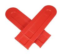 Fourreau de Guide-chaîne de Tronçonneuse en PE 12 Pouces 2 Pièces | Protection Anti-rayures, Rangement et Transport, Installation Facile, pour Chaîne et Scie de Jardin