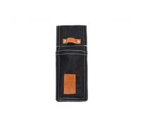 Fourreau d'outils en jean - L 1,8 x l 9,8 x H 24,2 cm - Bleu