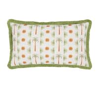 fourrer. Coussin Garnissage en Polyester Imprimé Palmier Tropical - Multicolore - 30x50cm