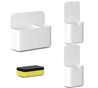 Fousenuk 3 pièces Porte Marqueur Blanc, Magnétique Porte Marqueur