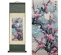 FOVNOT Peinture Chinois, Decoration Murale Salon Tableau Asiatique Decoration Murale Salon Deco Orientale Tableaux, Posters et Arts Décoratifs Tenture Murale