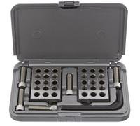 Fowler Full Garantie 52-439-032-0 Premium Bloc de sol 1-2-3, 2,5 cm L x 5,1 cm L x 7,6 cm H avec 23 trous