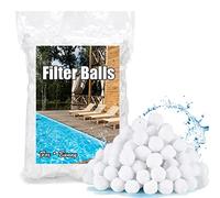 Fox Bunny Balle Filtrante Piscine 700g, Alternative au Sable pour Filtre Piscine et Verre Filtrant, 100% Polyester 50-60mm, Filtration 3-5 Microns pour Systèmes de Filtration à Sable et Robot Piscine