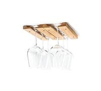 Fox Run Support pour verres à vin en bois, 27,9 x 17,8 x 1,9 cm, marron
