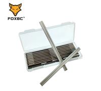 FOXBC 82mm HSS lames de raboteuse couteaux pour Bosch DeWalt Metabo Makita tendance et Elu outils électriques pour le travail du bois accessoire 3-1/4 "10 pièces