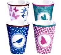 FOXTROT 4 gobelets Expresso Poétique MULTICOLORE G