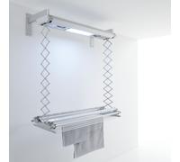 Foxydry Air 122 cm corde à linge électrique murale - Acier et aluminium