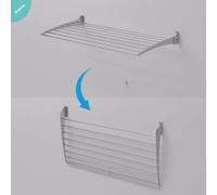 Foxydry Down 100 - Étendoir mural pliable Gris