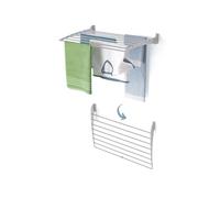foxydry Fold, étendoir à Linge Mural, Rabattable Gain de Place, 82 cm
