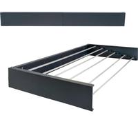 Foxydry Hide 101 cm – Étendoir à linge mural rétractable et peu encombrant, idéal pour salle de bains et buanderie