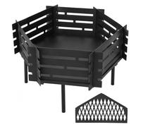 Foyer, Brasero de Camping Hexagonal Détachable avec Grille Amovible | Corps en acier au carbone 51x48x32cm, sac de transport, dessus en acier inoxydable 304 ou en acier(Carbon Steel)