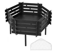 Foyer, Brasero de Camping Hexagonal Détachable avec Grille Amovible | Corps en acier au carbone 51x48x32cm, sac de transport, dessus en acier inoxydable 304 ou en acier(Stainless Steel)