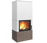 Foyer modulaire Neocube F10 4,8 kW Just White, Barro