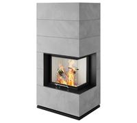 Foyer modulaire Spartherm SIM Varia 2R-55h 7 kW indépendant de l’air ambiant Modul 3/3, Beton Fino