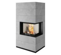 Foyer modulaire Spartherm SIM Varia 2Rh H2O 10,4 kW Modul 2/3, Beton natur