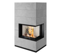 Foyer modulaire Spartherm SIM Varia 2Rh H2O 10,4 kW Modul 3/3, Beton Fino