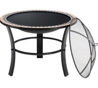 Foyer Mosaic, rond, 86 cm, acier thermolaqué